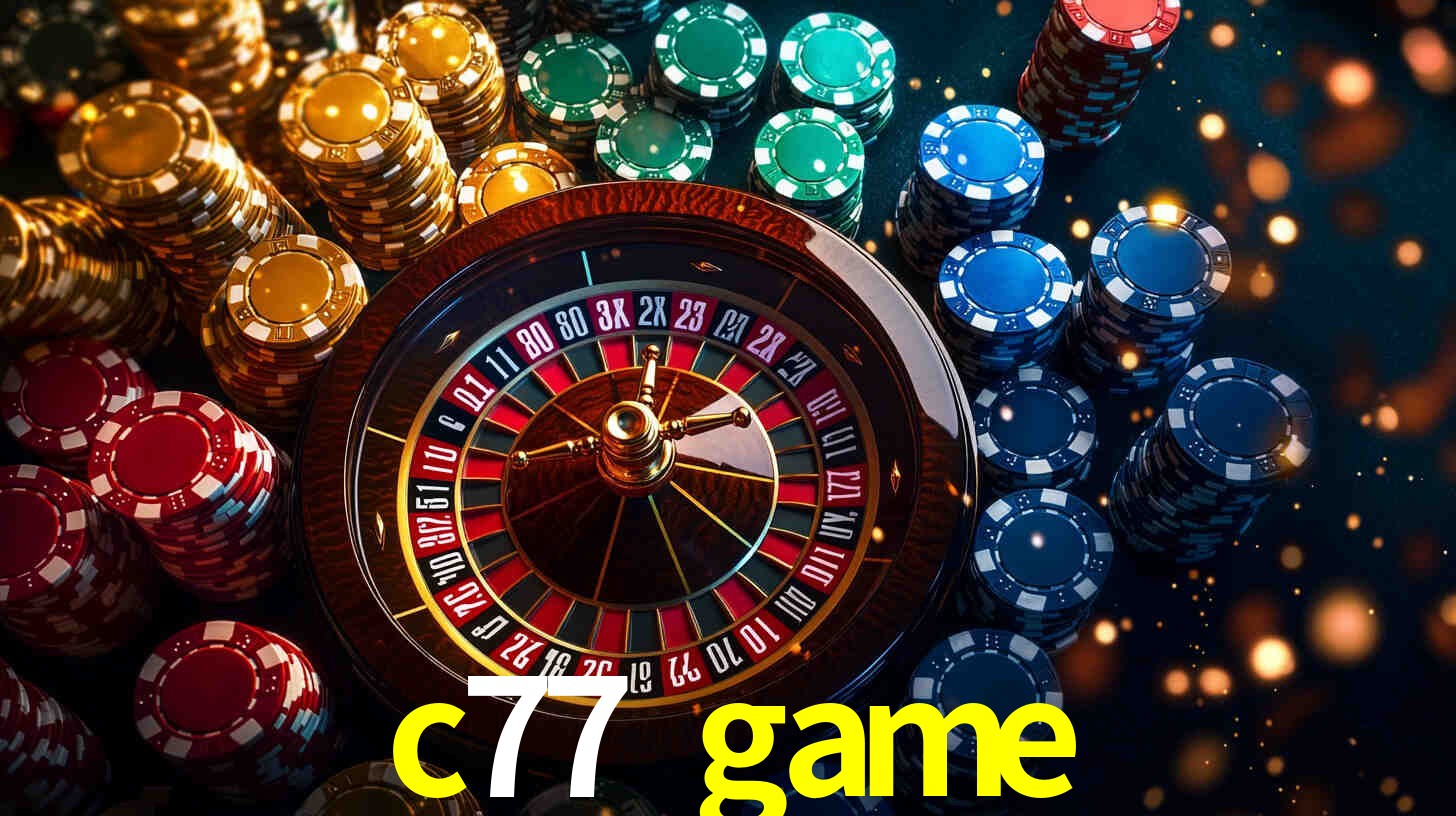 c77 game Logo - Bônus com Rollover Justo