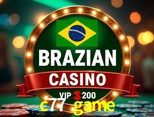 Logo c77 game Telegram Canal Oficial